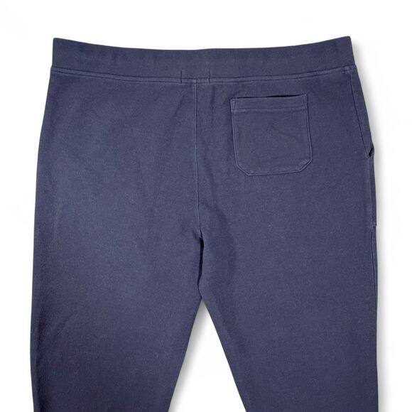 Polo Ralph Lauren Double-Knit Jacquard Joggers Mens XXL Lounge Navy Blue Preppy - Picture 9 of 12